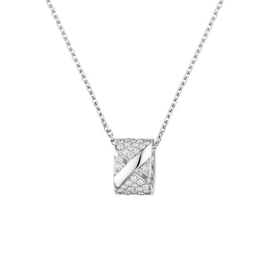 [BloomBling]LIENS EVIDENCE DIAMOND PAVED NECKLACE