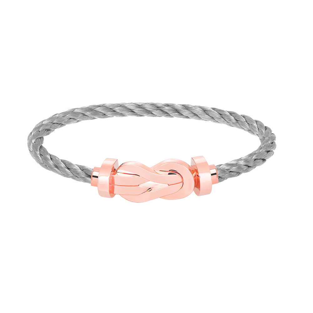 [BloomBling]CHANCE LARGE 8 FIGURE BUCKLE NO DIAMOND BRACELET ROSE GOLD