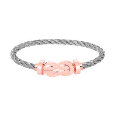 [BloomBling]CHANCE LARGE 8 FIGURE BUCKLE NO DIAMOND BRACELET ROSE GOLD