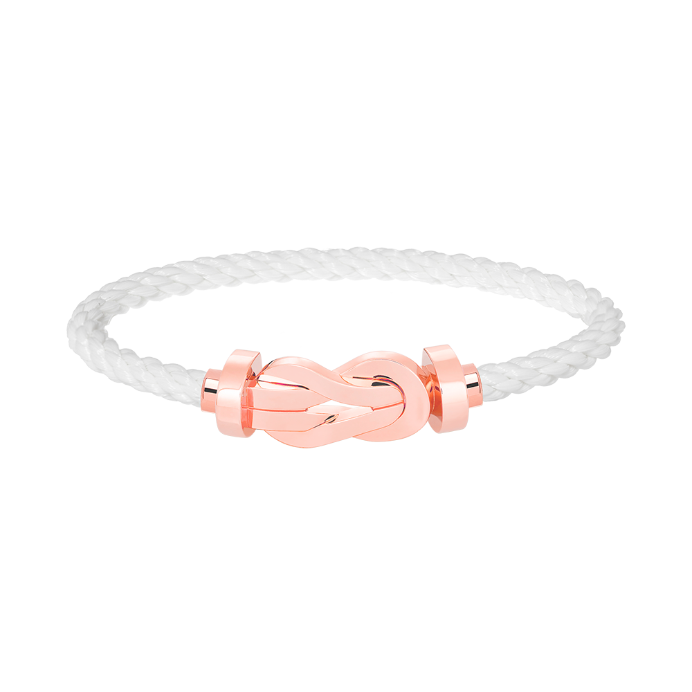 [BloomBling]CHANCE LARGE 8 FIGURE BUCKLE NO DIAMOND BRACELET ROSE GOLD