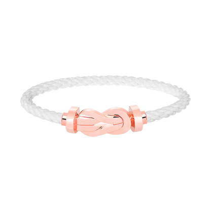 [BloomBling]CHANCE LARGE 8 FIGURE BUCKLE NO DIAMOND BRACELET ROSE GOLD
