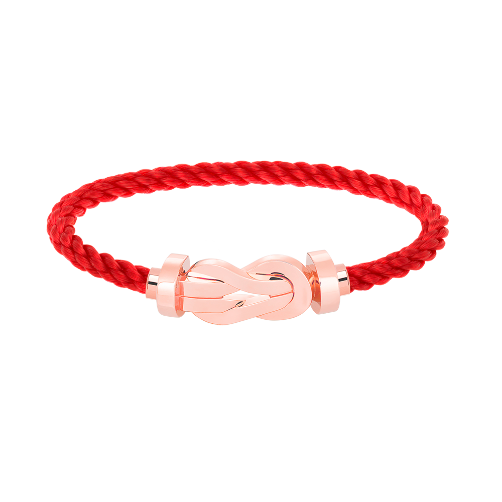 [BloomBling]CHANCE LARGE 8 FIGURE BUCKLE NO DIAMOND BRACELET ROSE GOLD