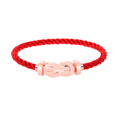 [BloomBling]CHANCE LARGE 8 FIGURE BUCKLE NO DIAMOND BRACELET ROSE GOLD