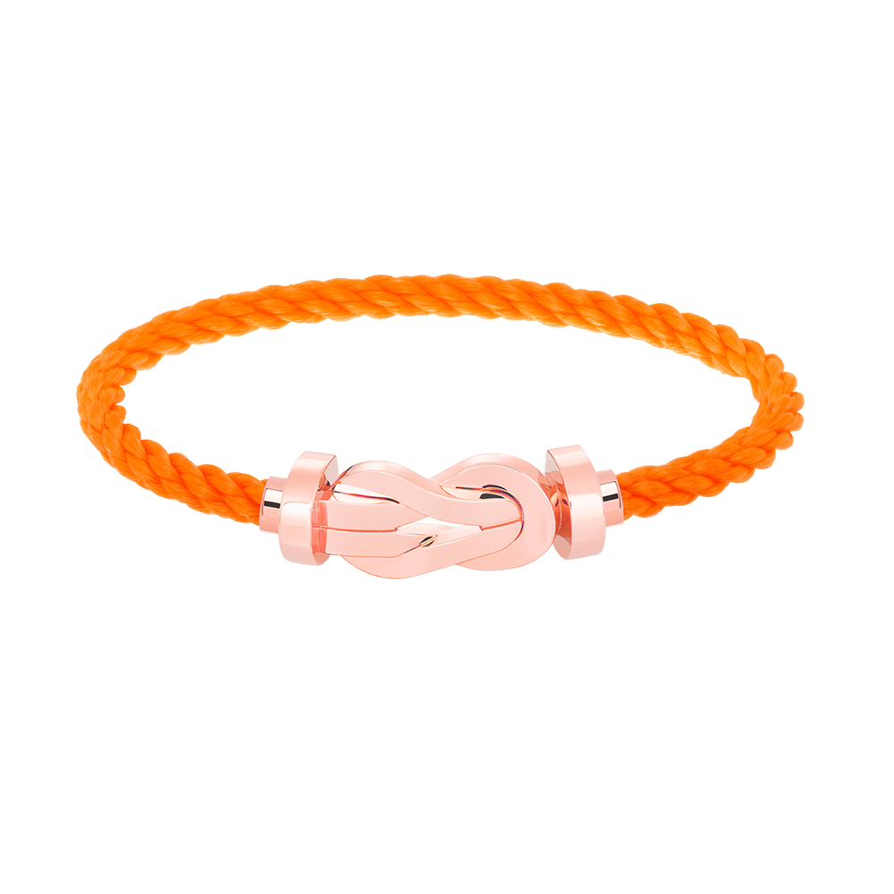 [BloomBling]CHANCE LARGE 8 FIGURE BUCKLE NO DIAMOND BRACELET ROSE GOLD