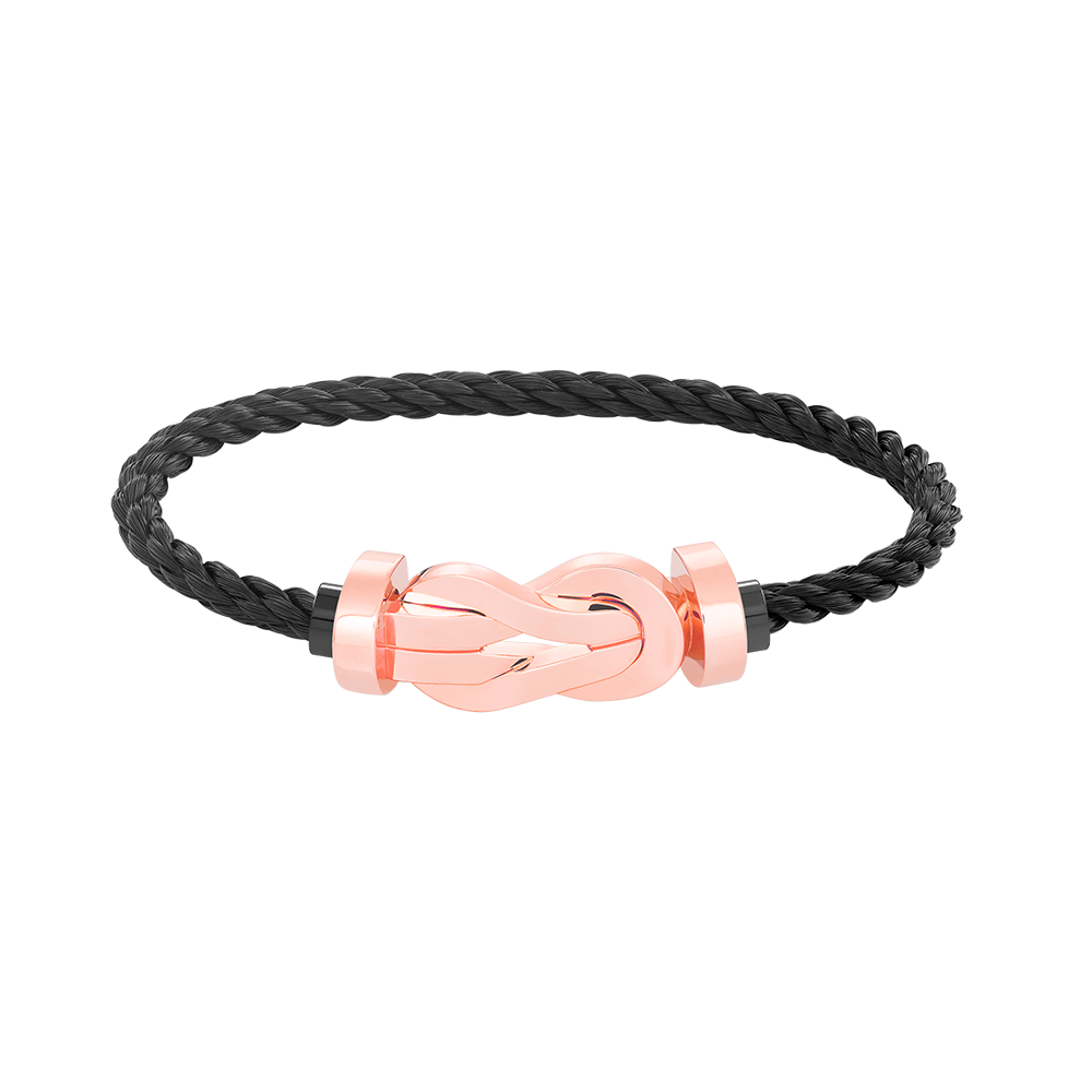 [BloomBling]CHANCE LARGE 8 FIGURE BUCKLE NO DIAMOND BRACELET ROSE GOLD
