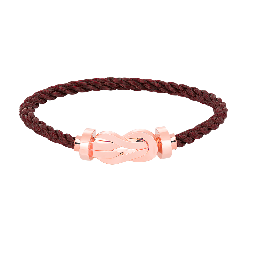 [BloomBling]CHANCE LARGE 8 FIGURE BUCKLE NO DIAMOND BRACELET ROSE GOLD