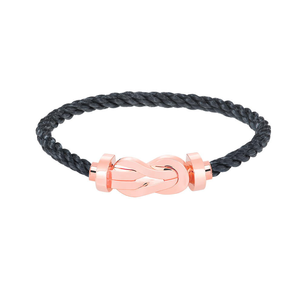 [BloomBling]CHANCE LARGE 8 FIGURE BUCKLE NO DIAMOND BRACELET ROSE GOLD