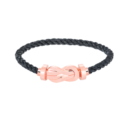 [BloomBling]CHANCE LARGE 8 FIGURE BUCKLE NO DIAMOND BRACELET ROSE GOLD