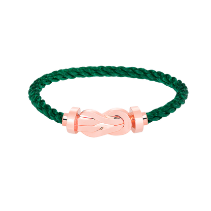 [BloomBling]CHANCE LARGE 8 FIGURE BUCKLE NO DIAMOND BRACELET ROSE GOLD