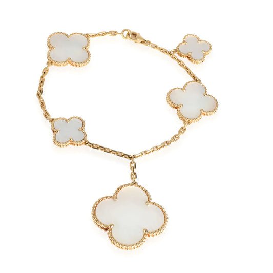 [BloomBling]MAGIC CLOVER MOP GOLD BRACELET 5 MOTIFS