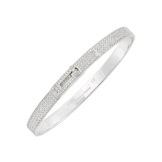 [BloomBling]HM KELLY BRACELET IN SILVER AND FULL PAVE DIAMOND