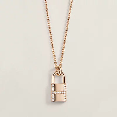 [BloomBling]HM ADVANCED NICHE LOCK HEAD NECKLACE DIAMONDS