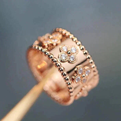 [BloomBling]CLOVER KALEIDOSCOPE RING 10MM