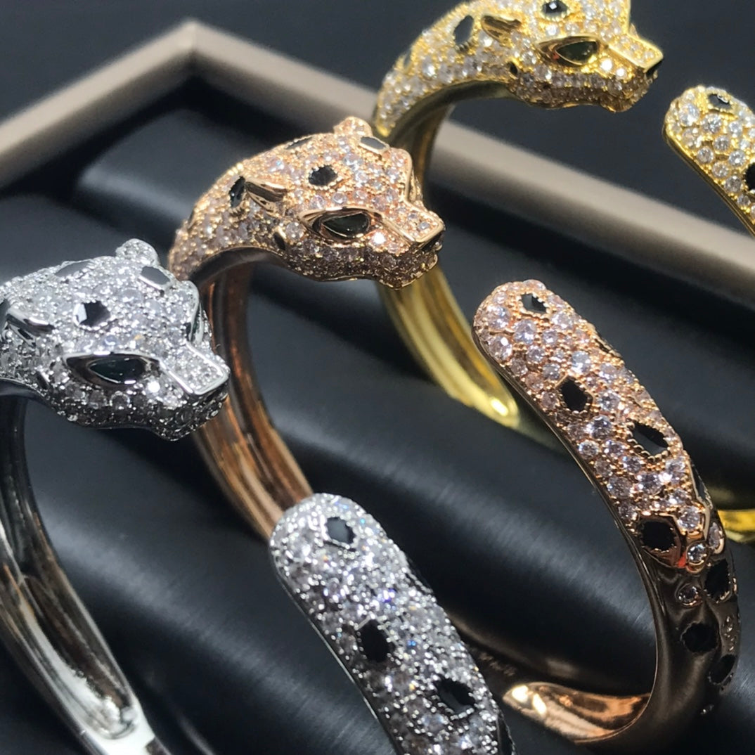 [BloomBling]PANTHERE BIG BRACELET DIAMONDS