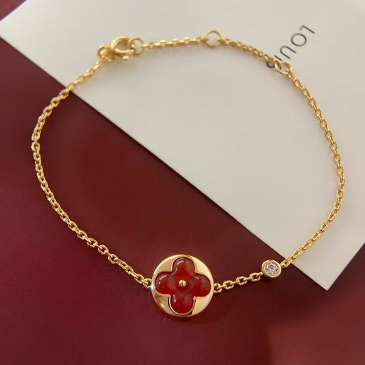 [BloomBling]SUN PEDANT CARNELIAN BRACELET