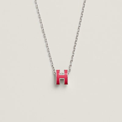 [BloomBling]H NECKLACE PINK