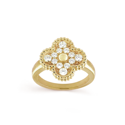 [BloomBling]CLOVER DIAMOND RING