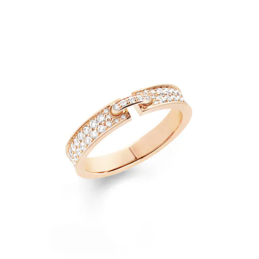 [BloomBling]ALLIANCE LIENS VIDENCE PAVED DIAMOND 4MM RING