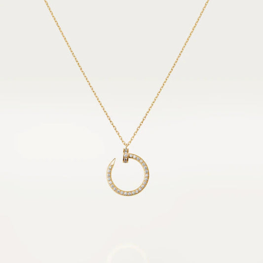 [BloomBling]JUSTE NECKLACE GOLD DIAMONDS