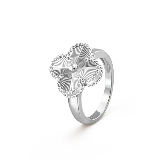 [BloomBling]CLOVER SILVER RING