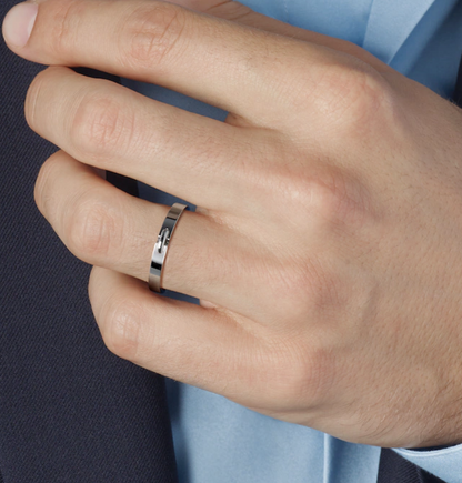 [BloomBling]ALLIANCE LIENS VIDENCE 3MM RING