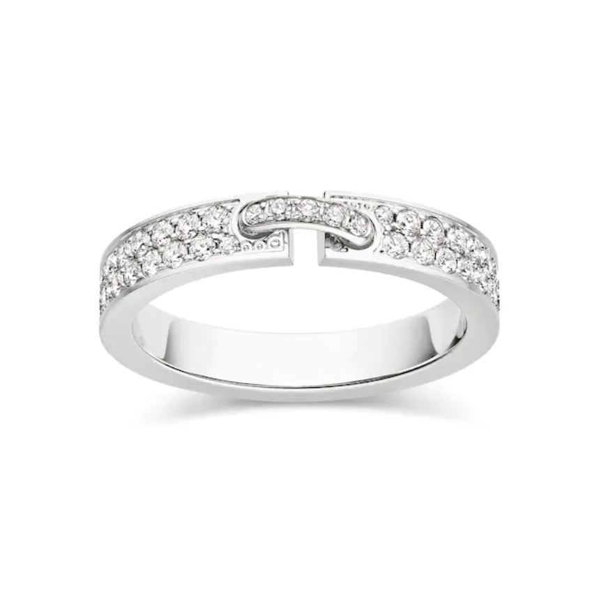 [BloomBling]ALLIANCE LIENS VIDENCE PAVED DIAMOND 4MM RING