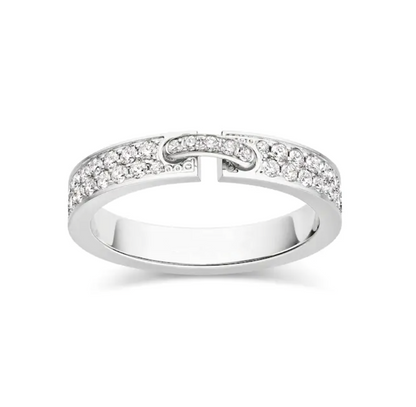 [BloomBling]ALLIANCE LIENS VIDENCE PAVED DIAMOND 4MM RING