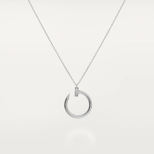 [BloomBling]JUSTE NECKLACE SILVER