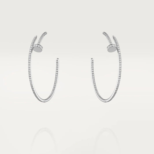 [BloomBling]JUSTE EARRINGS FULL DIAMONDS 1.8MM