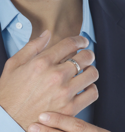 [BloomBling]ALLIANCE LIENS VIDENCE 4MM RING