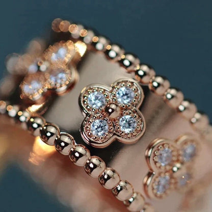 [BloomBling]CLOVER KALEIDOSCOPE RING 10MM