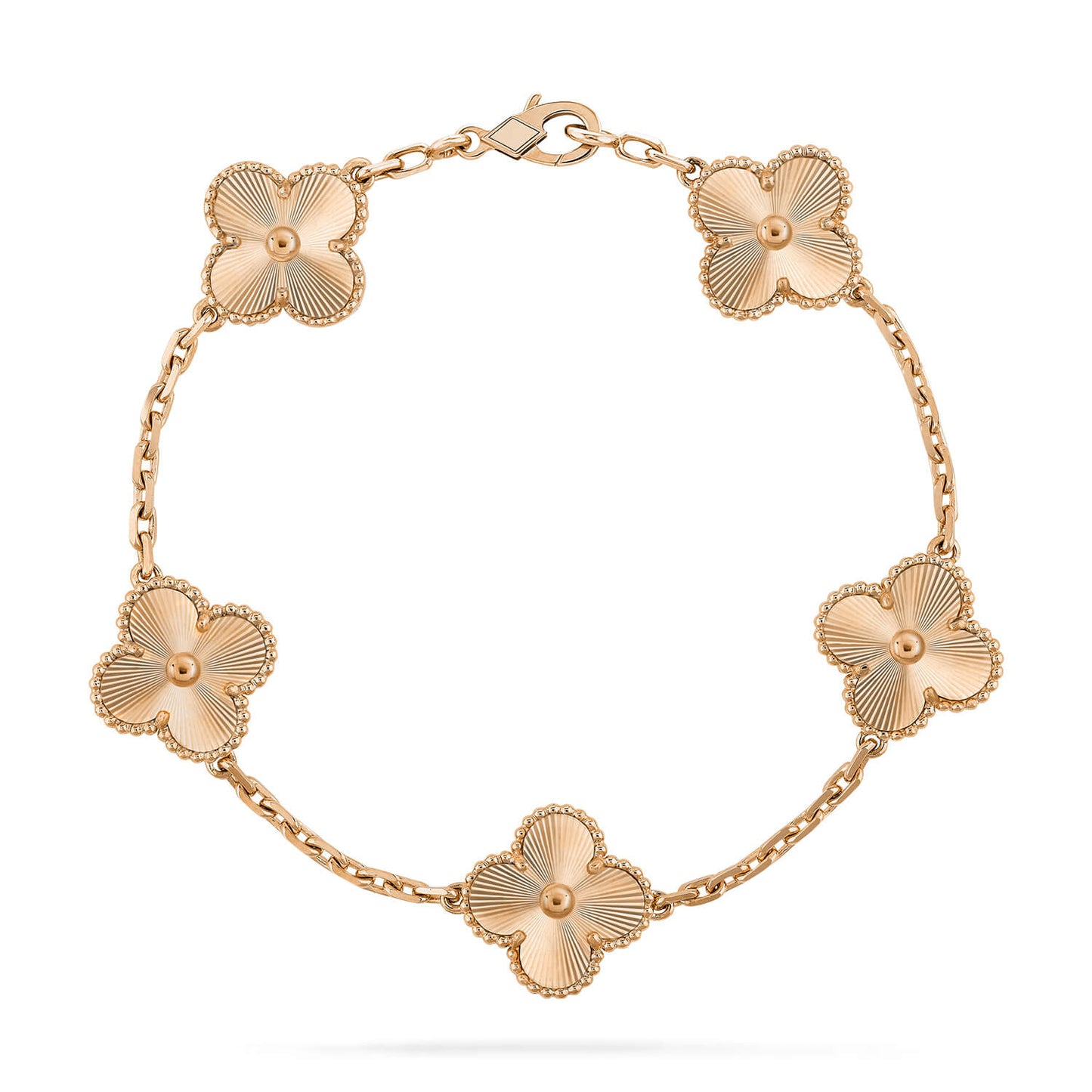 [BloomBling]CLOVER 5 FLOWERS LASER BRACELET