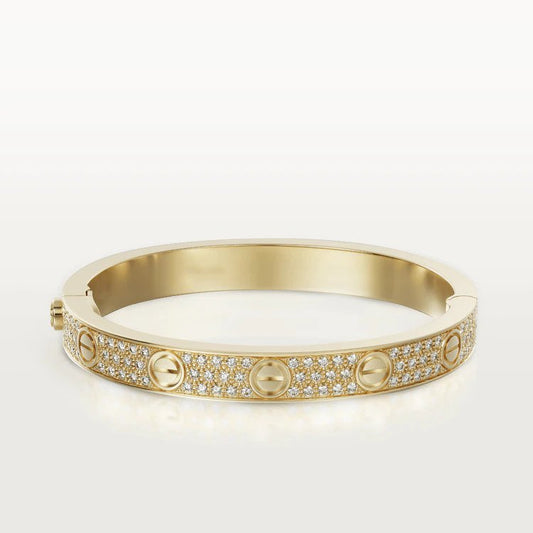 [BloomBling]LOVE BRACELET 6.1MM DIAMOND-PAVED