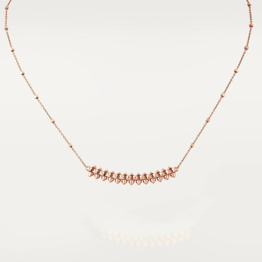 [BloomBling]CLASH PINK GOLD NECKLACE