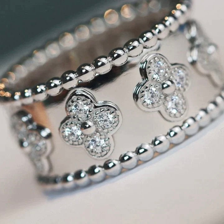 [BloomBling]CLOVER KALEIDOSCOPE RING 10MM