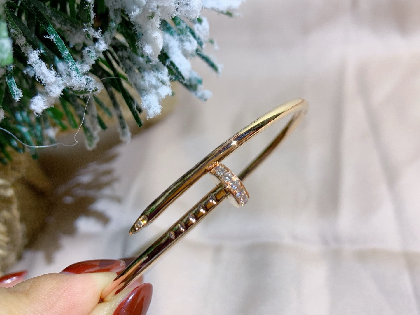 [BloomBling]JUSTE BRACELET 2.5MM DIAMONDS