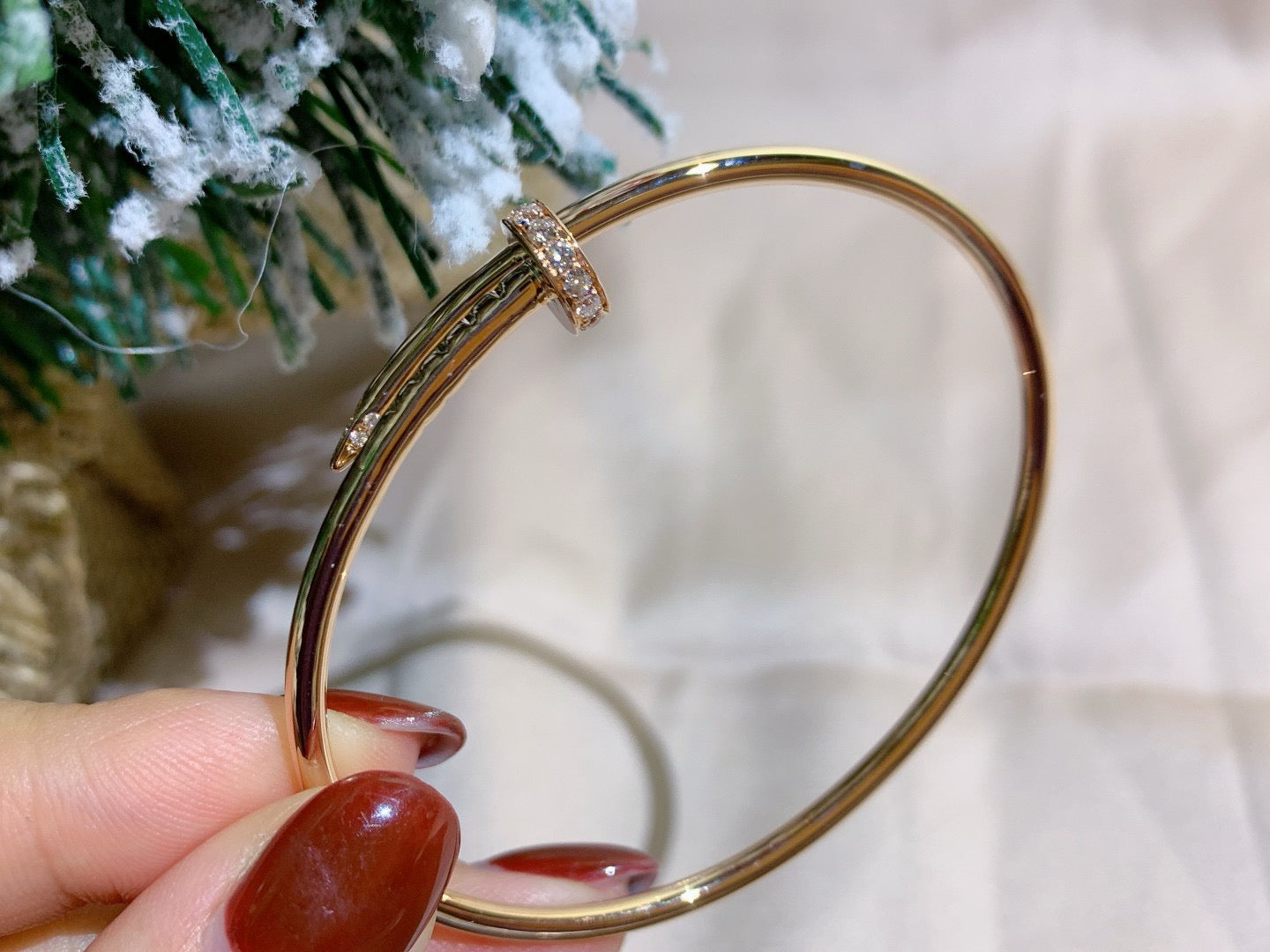 [BloomBling]JUSTE BRACELET 2.5MM DIAMONDS