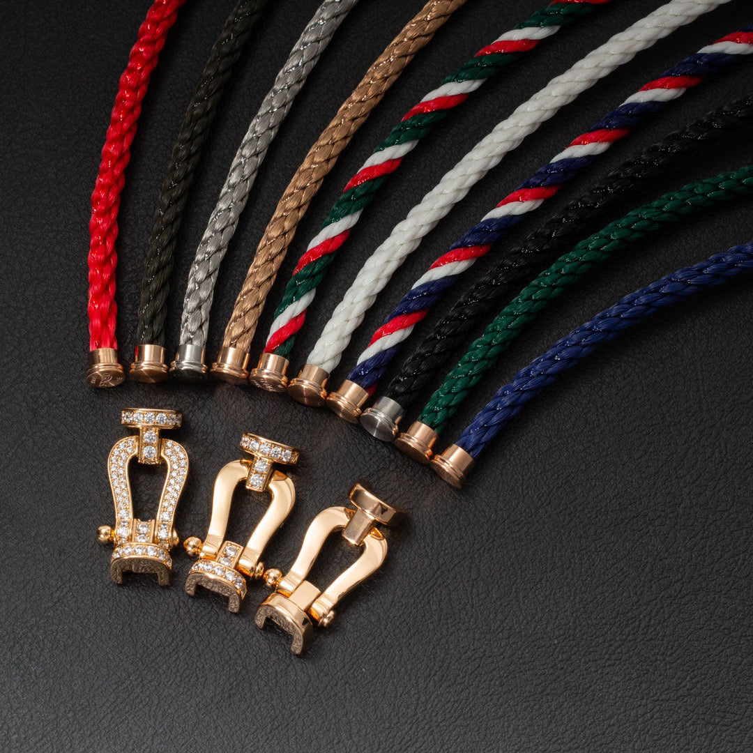 [BloomBling]FORCE LARGE HORSESHOE NO DIAMOND BRACELET SILVER