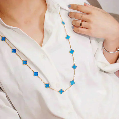 [BloomBling]CLOVER 20 MOTIFS TURQUOISE GOLD