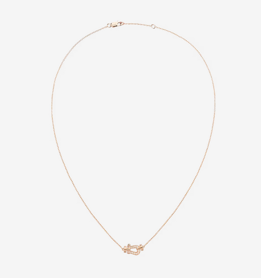[BloomBling]FORCE 10 DIAMOND PINK GOLD NECKLACE MINI MODEL