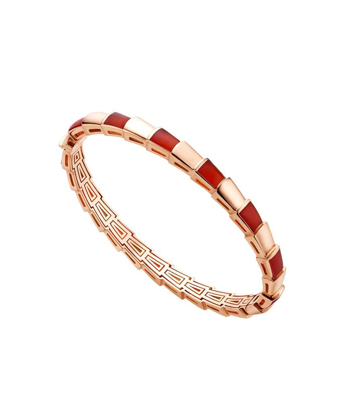 [BloomBling]SERPENTI BRACELET PINK GOLD RUBELLITE