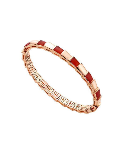 [BloomBling]SERPENTI BRACELET PINK GOLD RUBELLITE