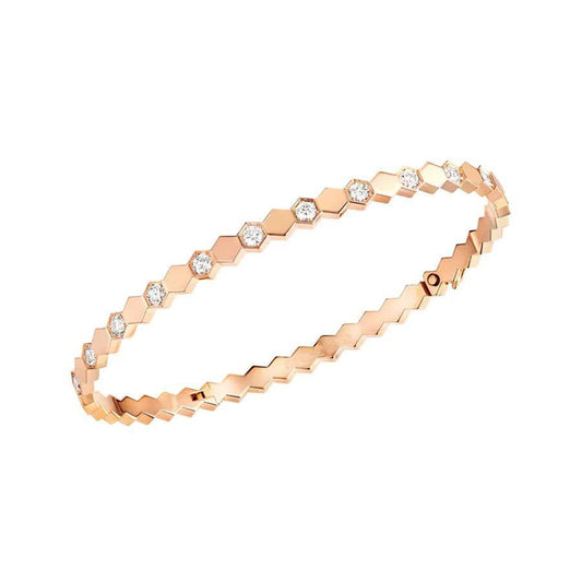 [BloomBling]BEE LOVE PINK GOLD DIAMOND BRACELET