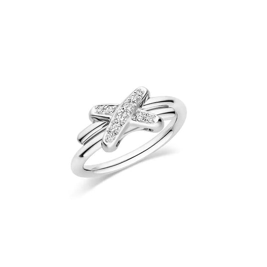 [BloomBling]JEUX DE SILVER DIAMOND RING