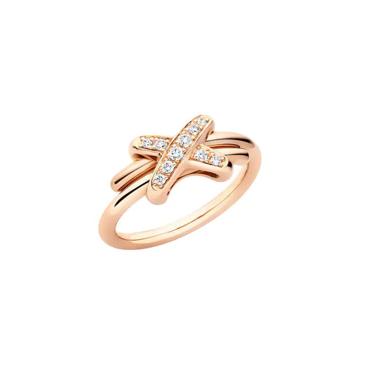 [BloomBling]JEUX DE PINK GOLD DIAMOND RING