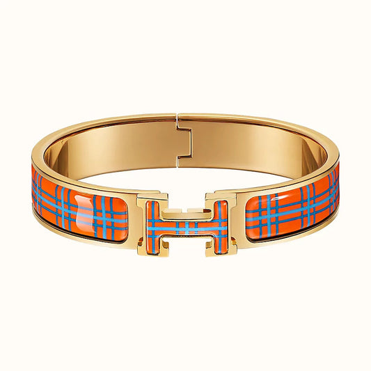 [BloomBling]H TARTAN BRACELET 12MM