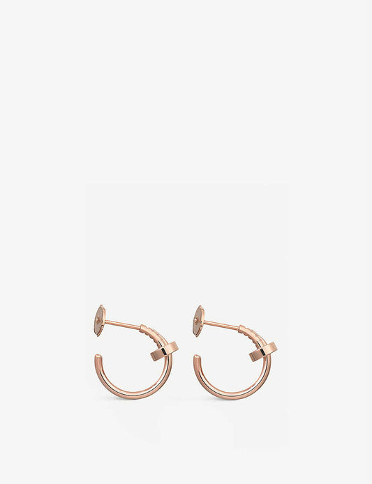 [BloomBling]JUSTE EARRINGS PINK GOLD