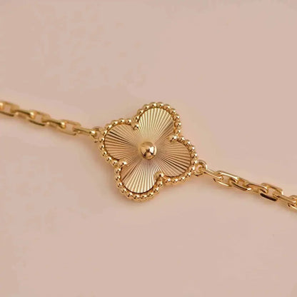 [BloomBling]CLOVER 5 FLOWERS LASER BRACELET