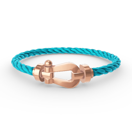 [BloomBling]FORCE LARGE HORSESHOE NO DIAMOND BRACELET ROSE GOLD