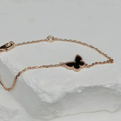 [BloomBling]BUTTERFLY ONYX  BUTTERFLY BRACELET